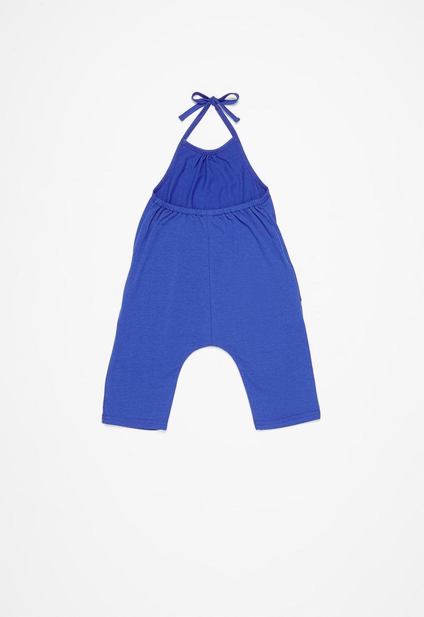 Pop Candy - Girls jumpsuit - royal blue