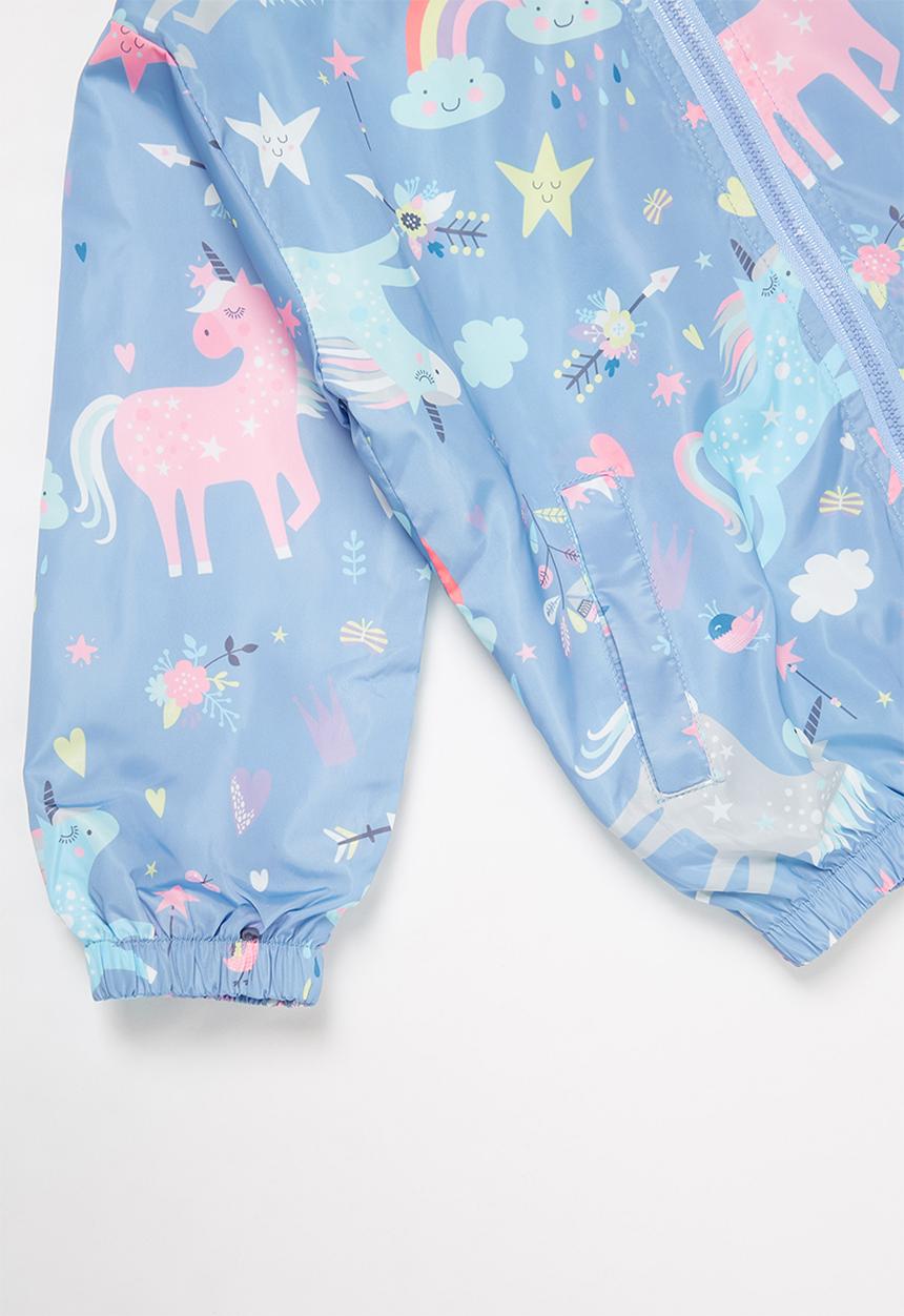 Pop Candy - Girls unicorn jacket - lilac