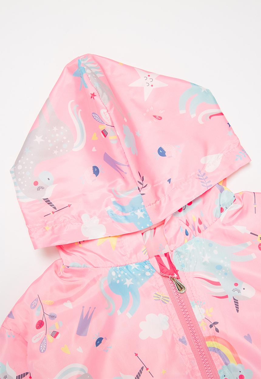 Pop Candy - Girls unicorn jacket - pink