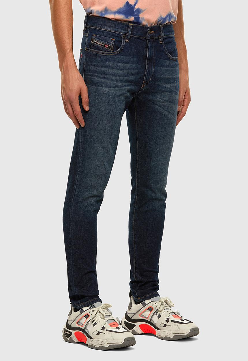 Diesel  - D-strukt l.32 trousers - blue denim