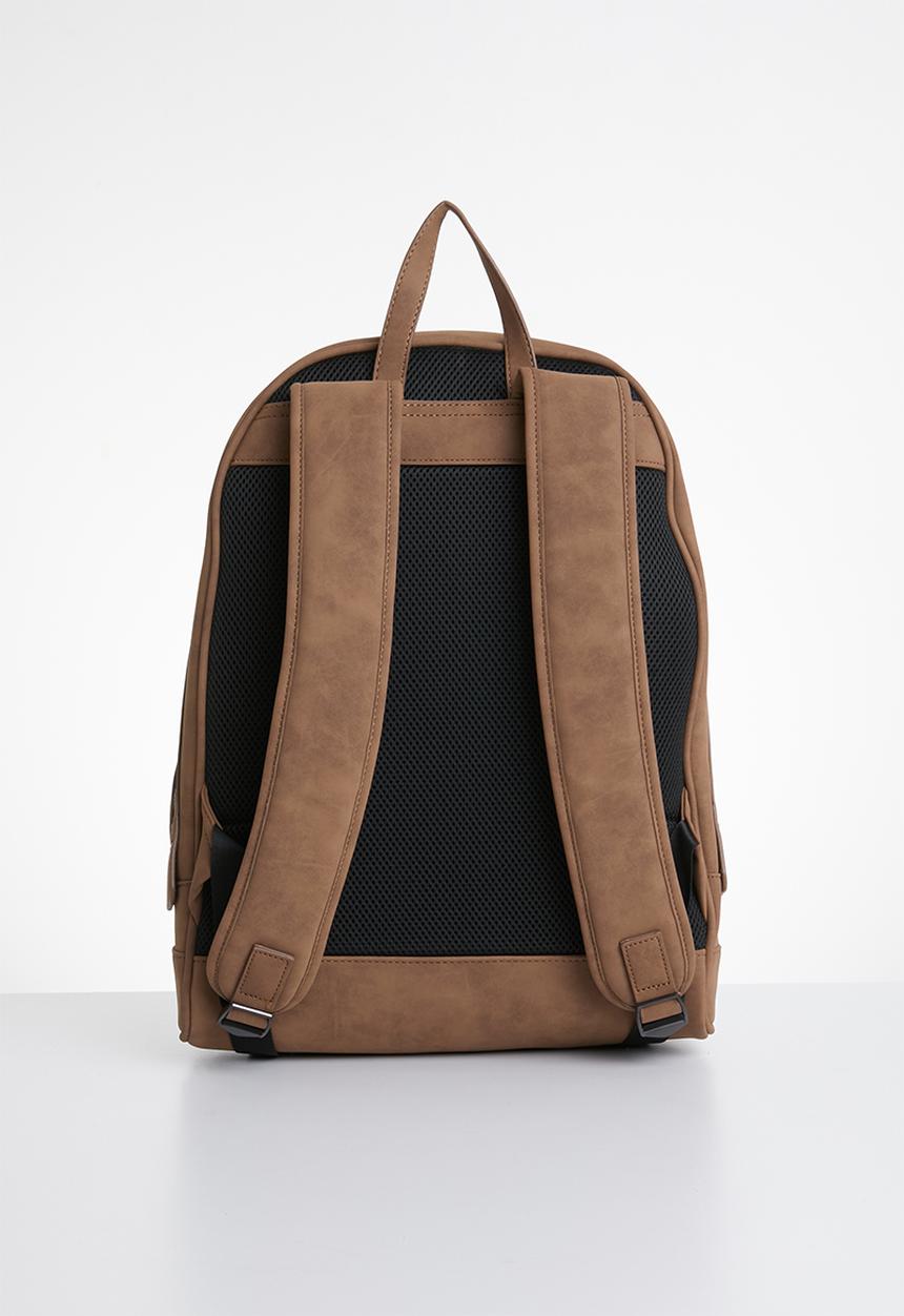 GUESS - Motorsport backpack - brown