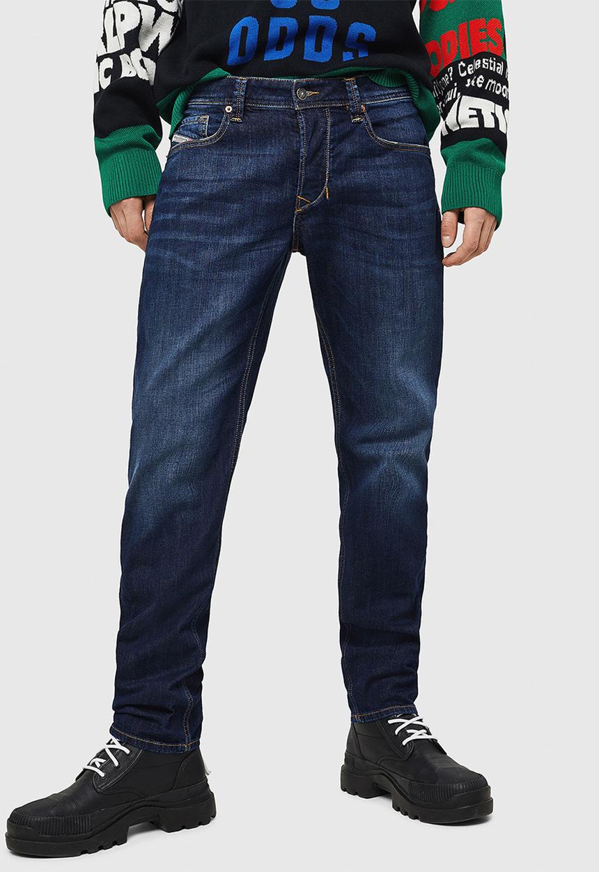 Diesel  - Larkee-beex l.32 trousers - washed blue