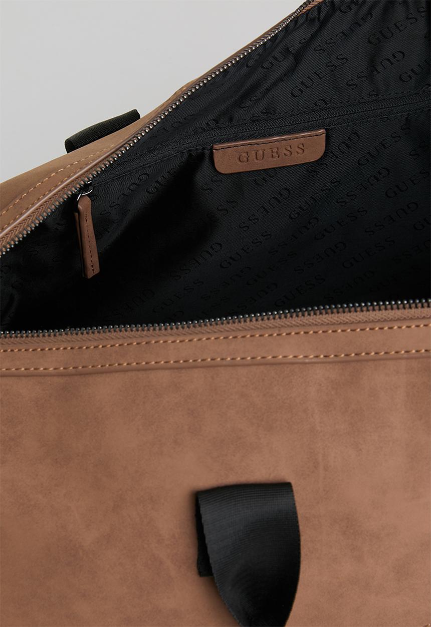 GUESS - Motorsport small duffel - brown