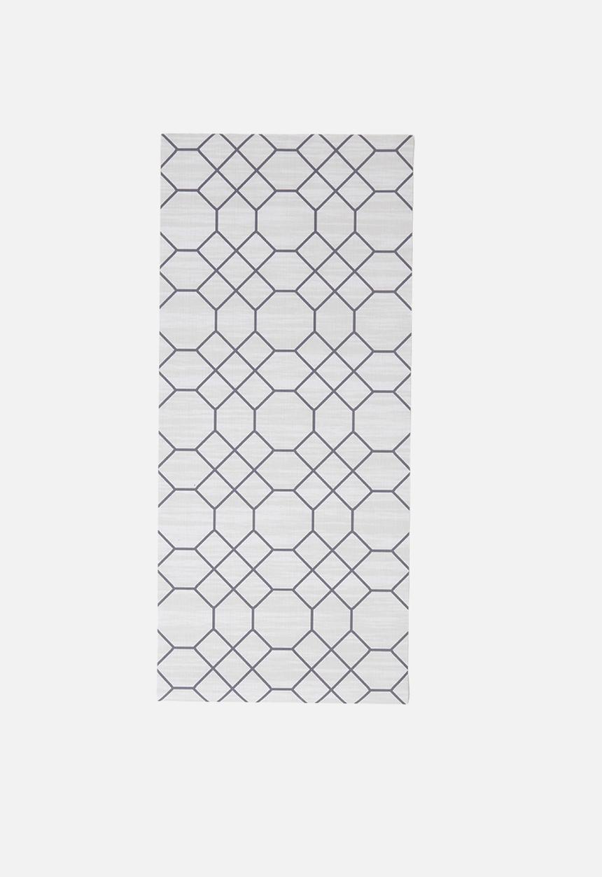 Fotakis - Deco vinyl kitchen runner - grey