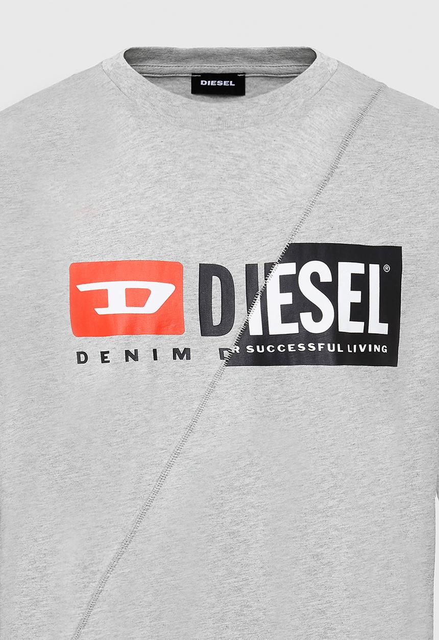 Diesel  - S-girk-cuty sweat-shirt - grey