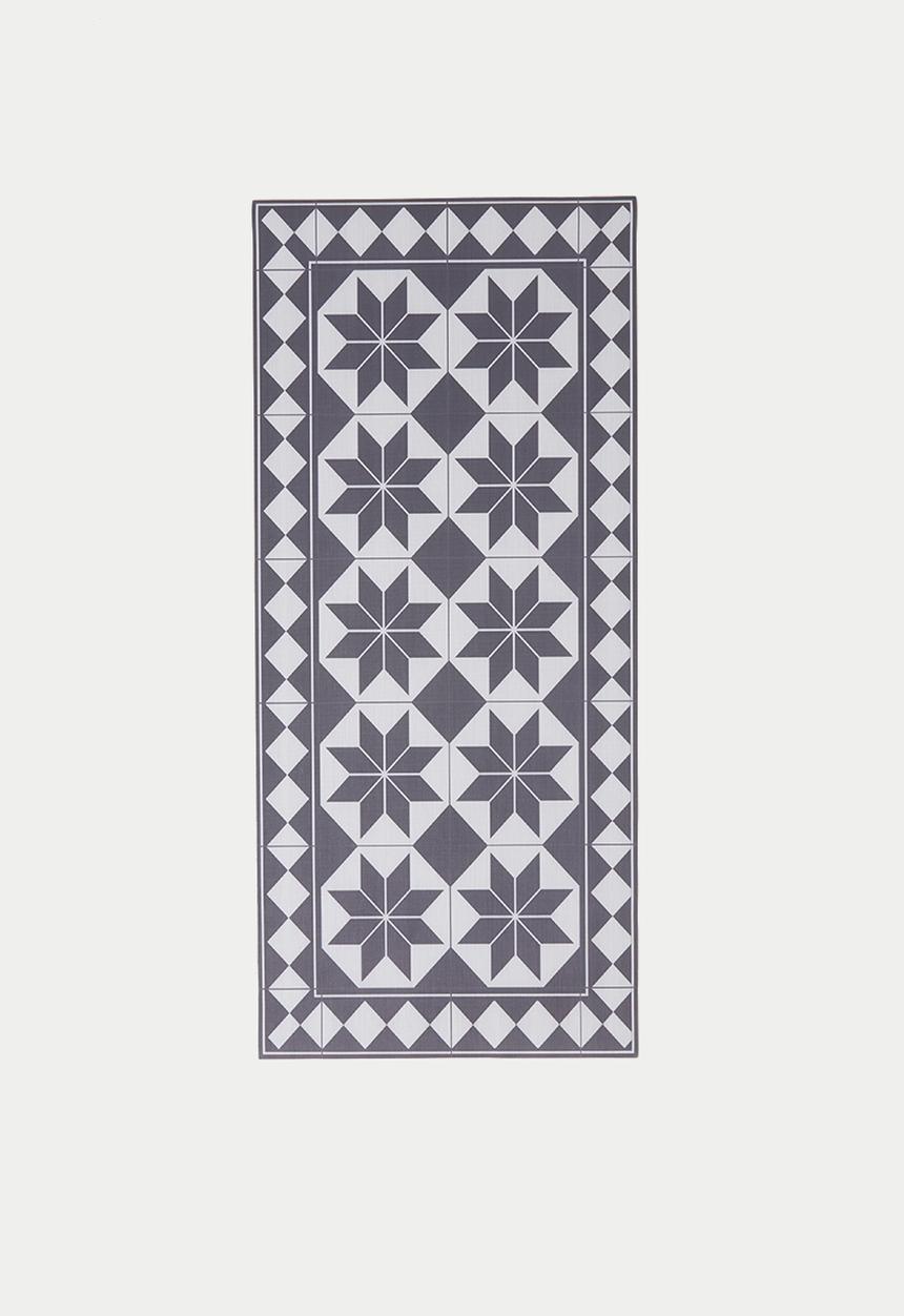 Fotakis - Geo star vinyl kitchen runner - black