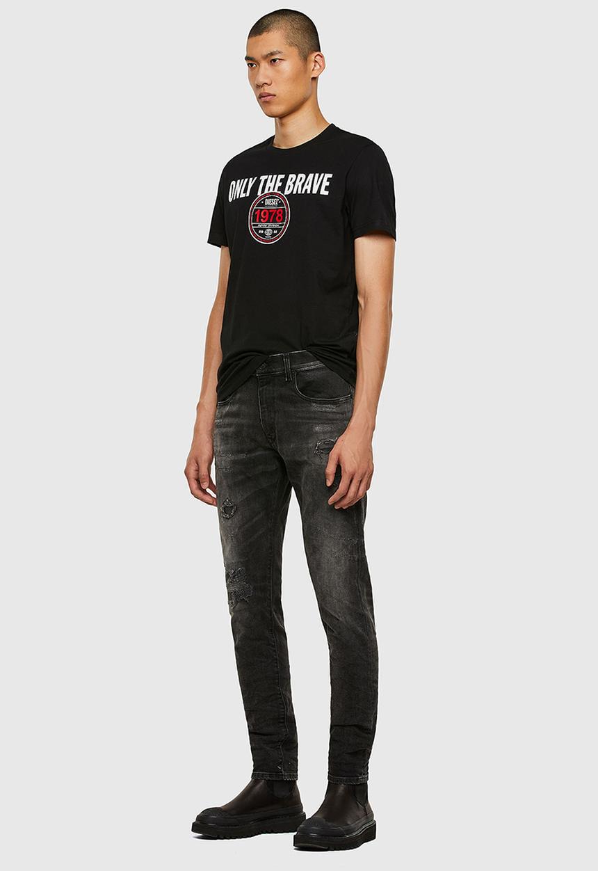 Diesel  - T-diegos-k35 t-shirt - black
