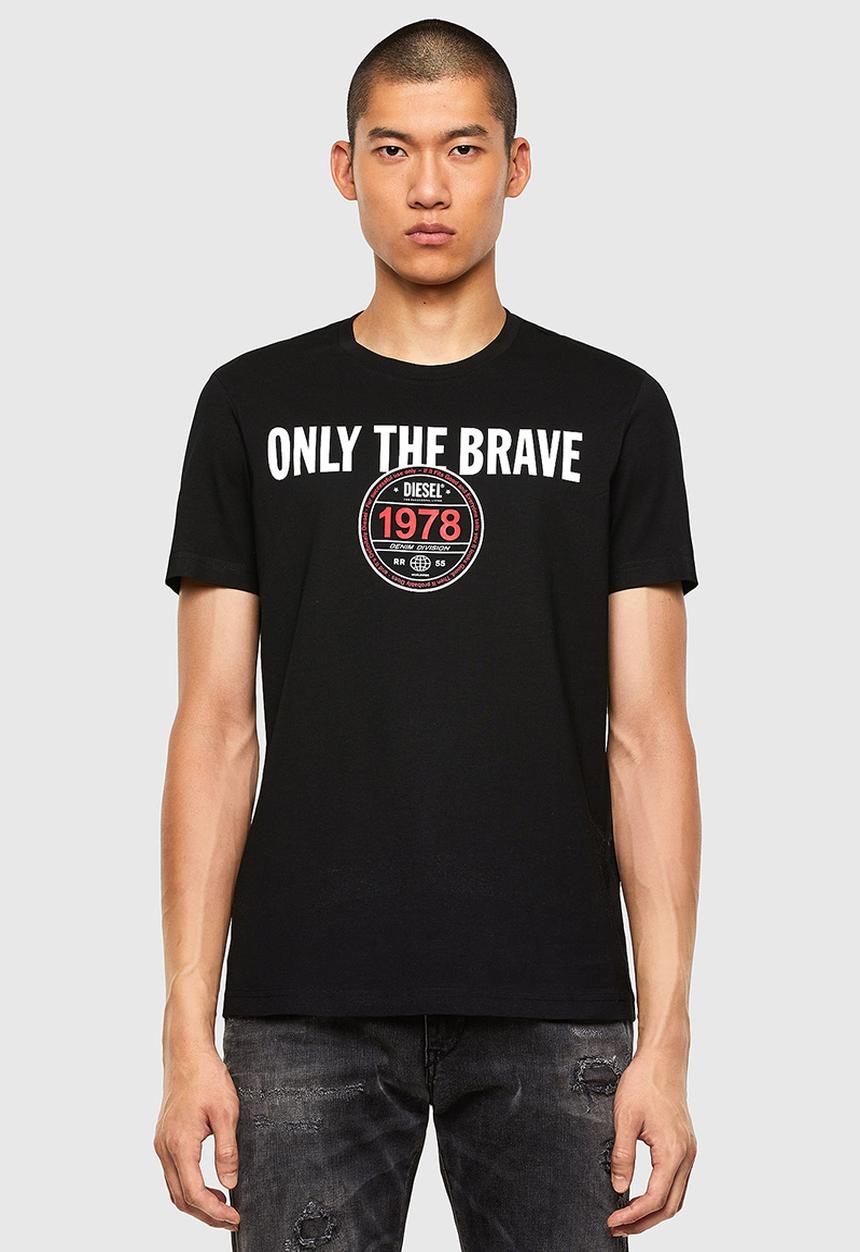 Diesel  - T-diegos-k35 t-shirt - black