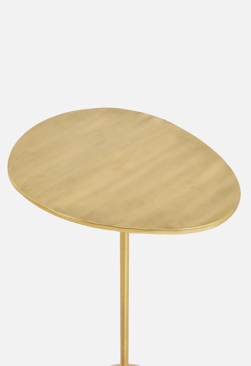 Sixth Floor - Ova side table - gold 