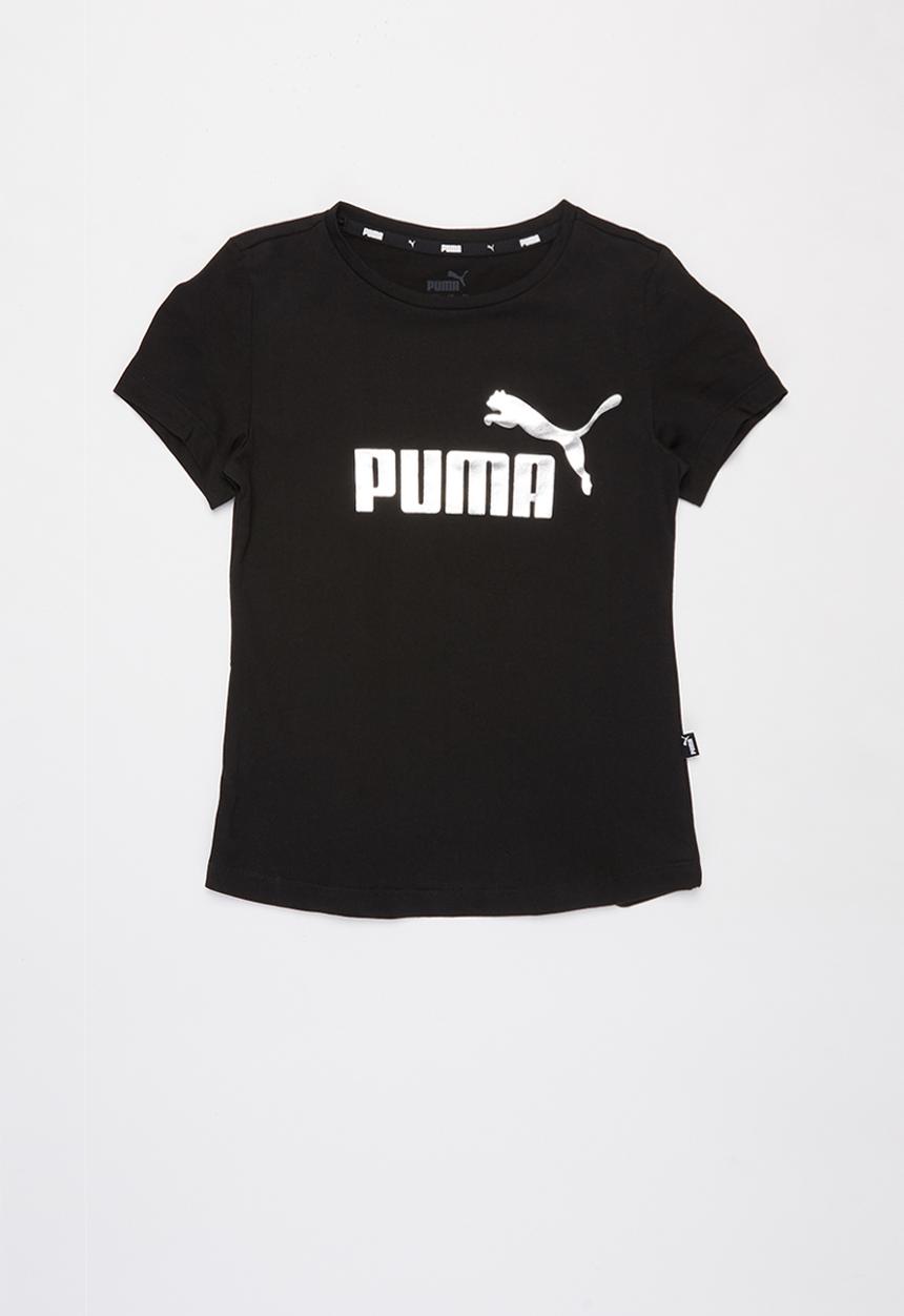 PUMA - Ess+ tee g - black