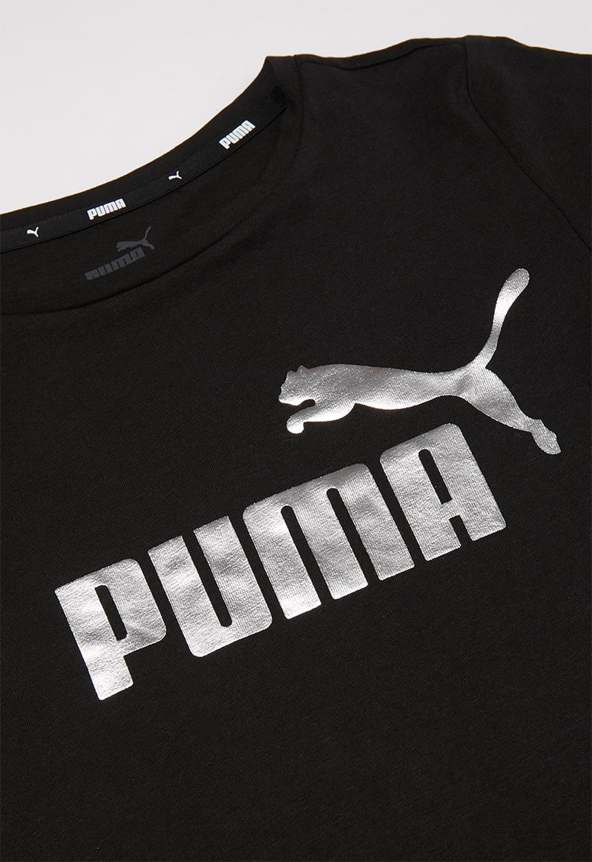 PUMA - Ess+ tee g - black