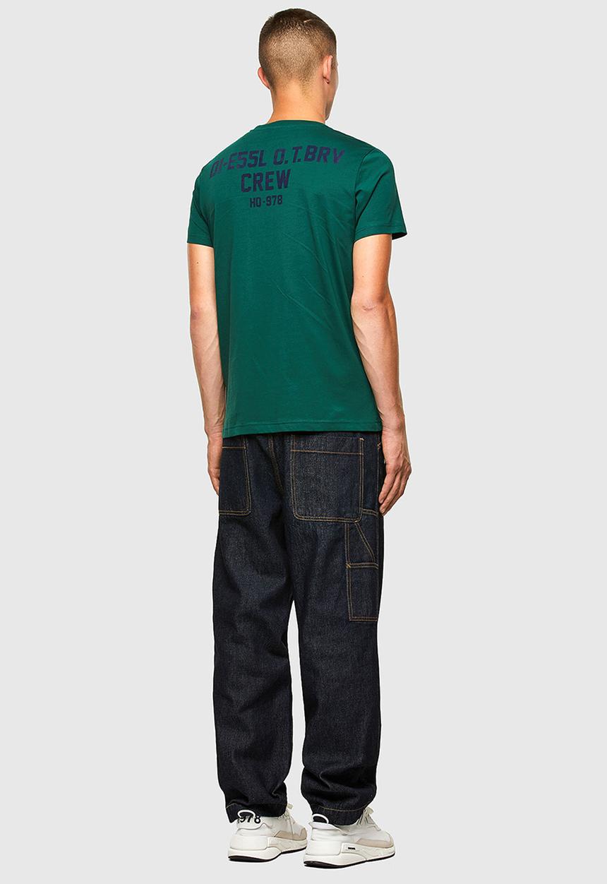 Diesel  - T-diegos-n26 T-shirt - green