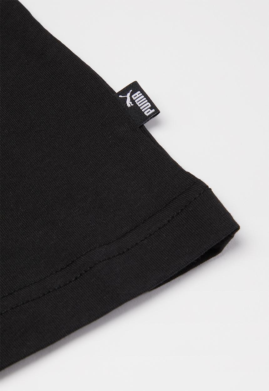 PUMA - Ess logo tee b - black
