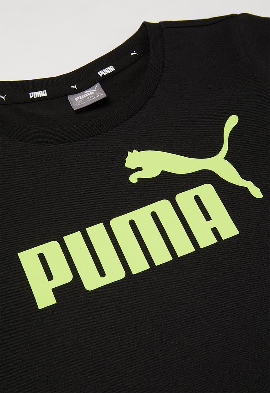PUMA - Ess logo tee b - black