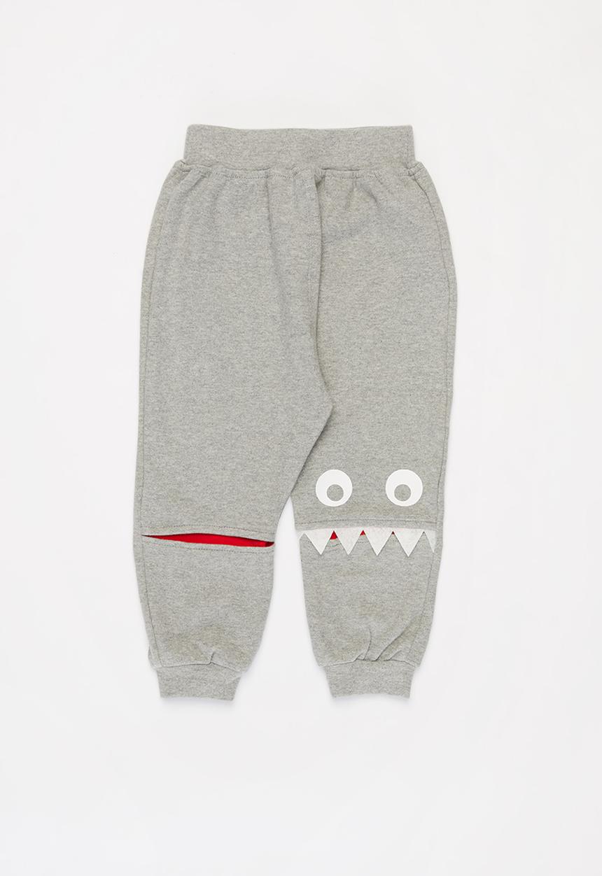 Pop Candy - Boys monster pants - grey