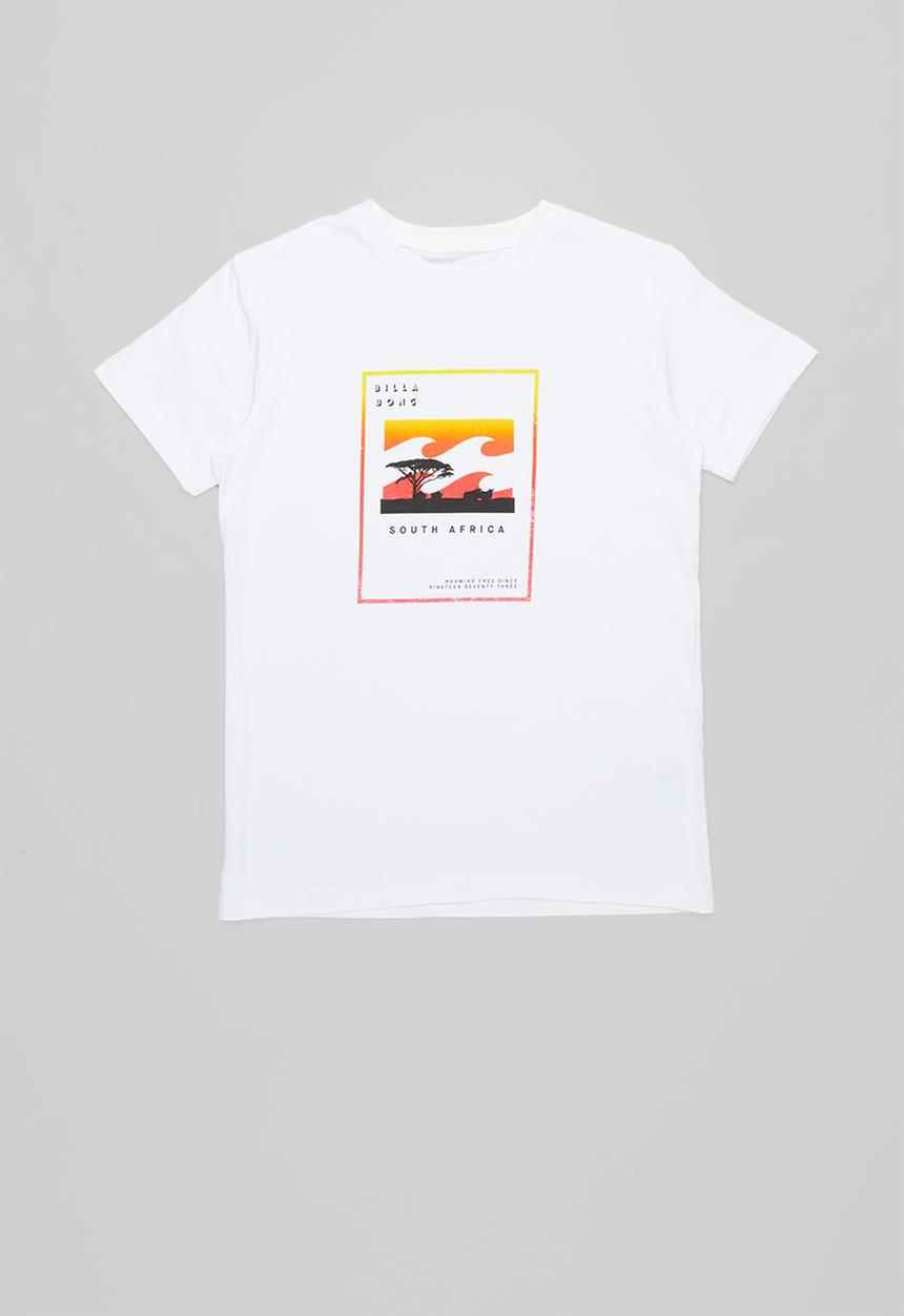 Billabong  - New lands short sleeve tee - white