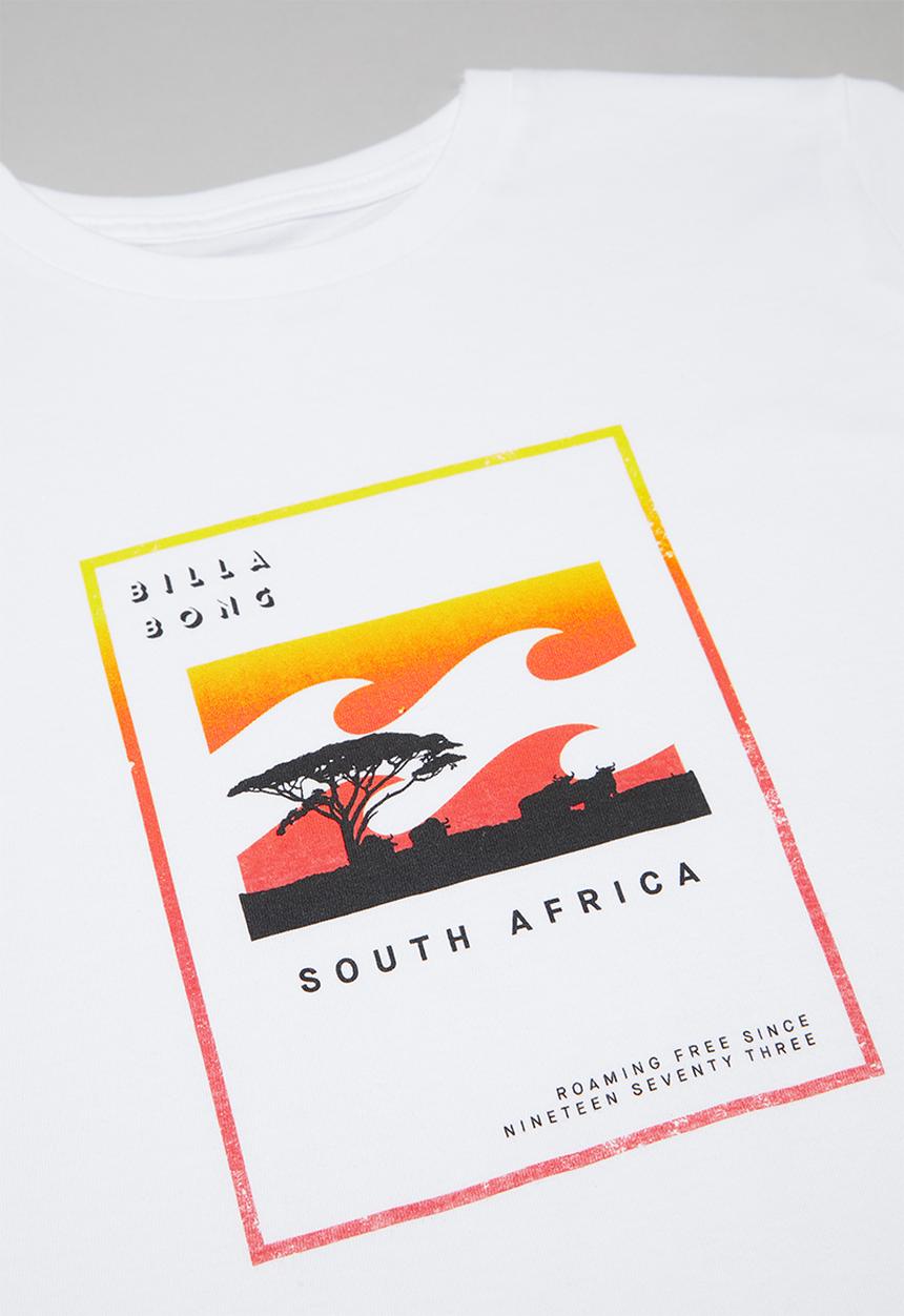 Billabong  - New lands short sleeve tee - white