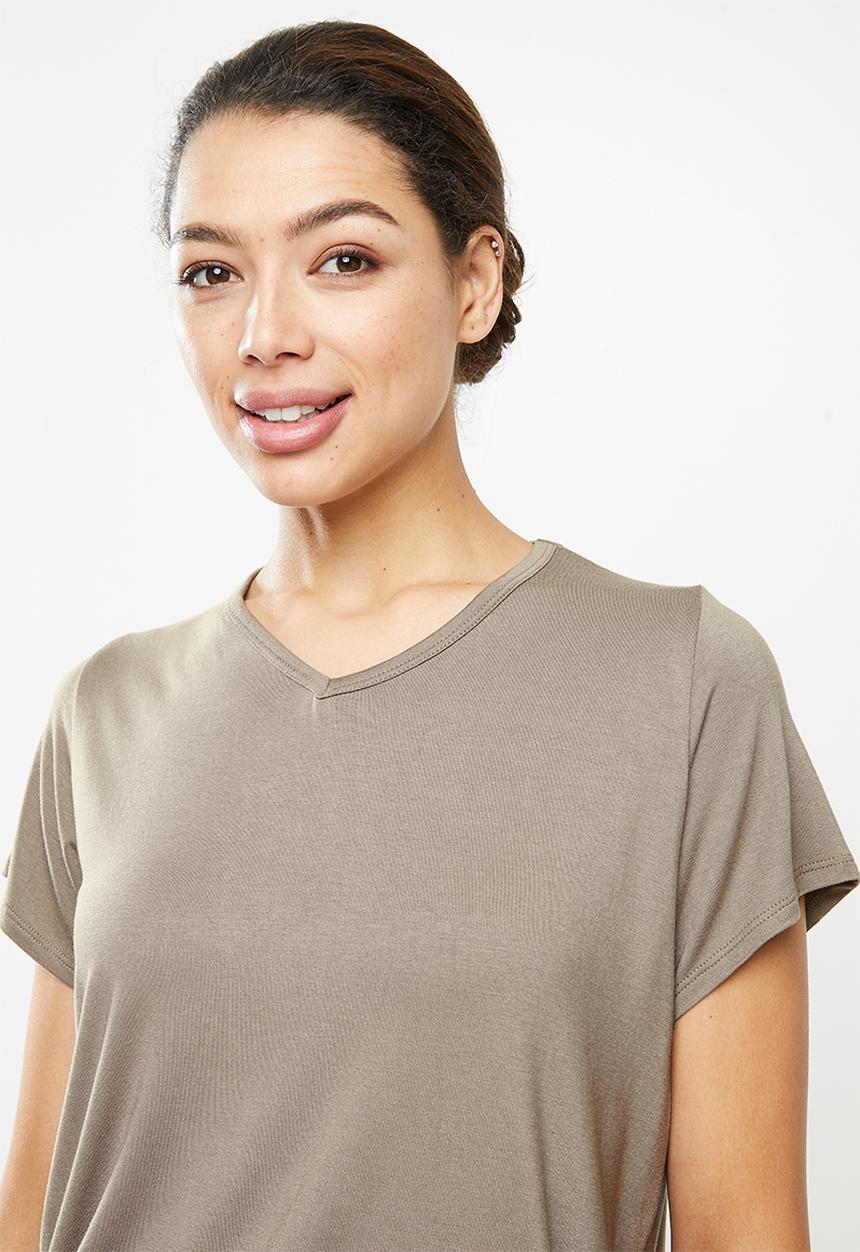 Superbalist - Sleep tee & pants set - brown