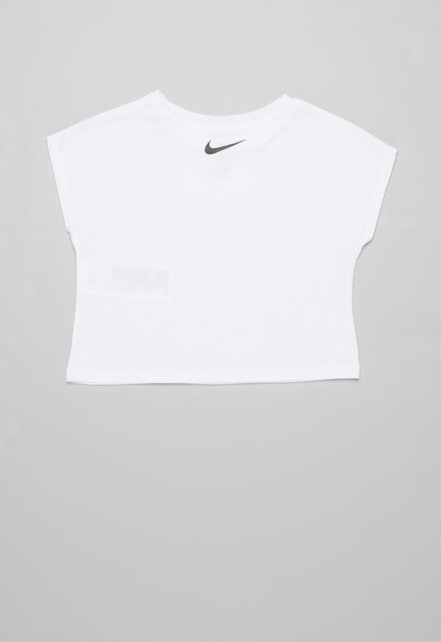 Nike - Nike break short sleeve boxy top - white