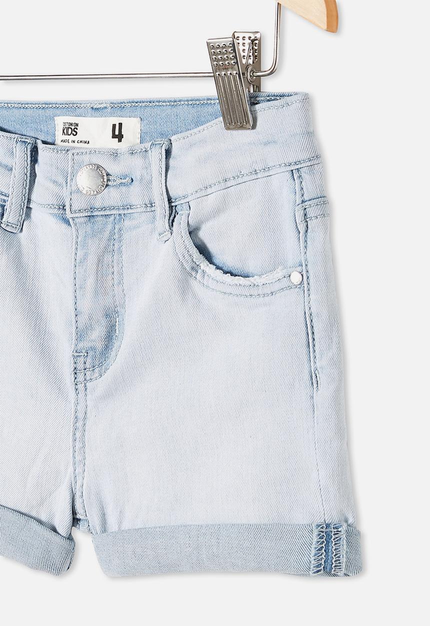 Cotton On - Camilla denim short - bleach wash