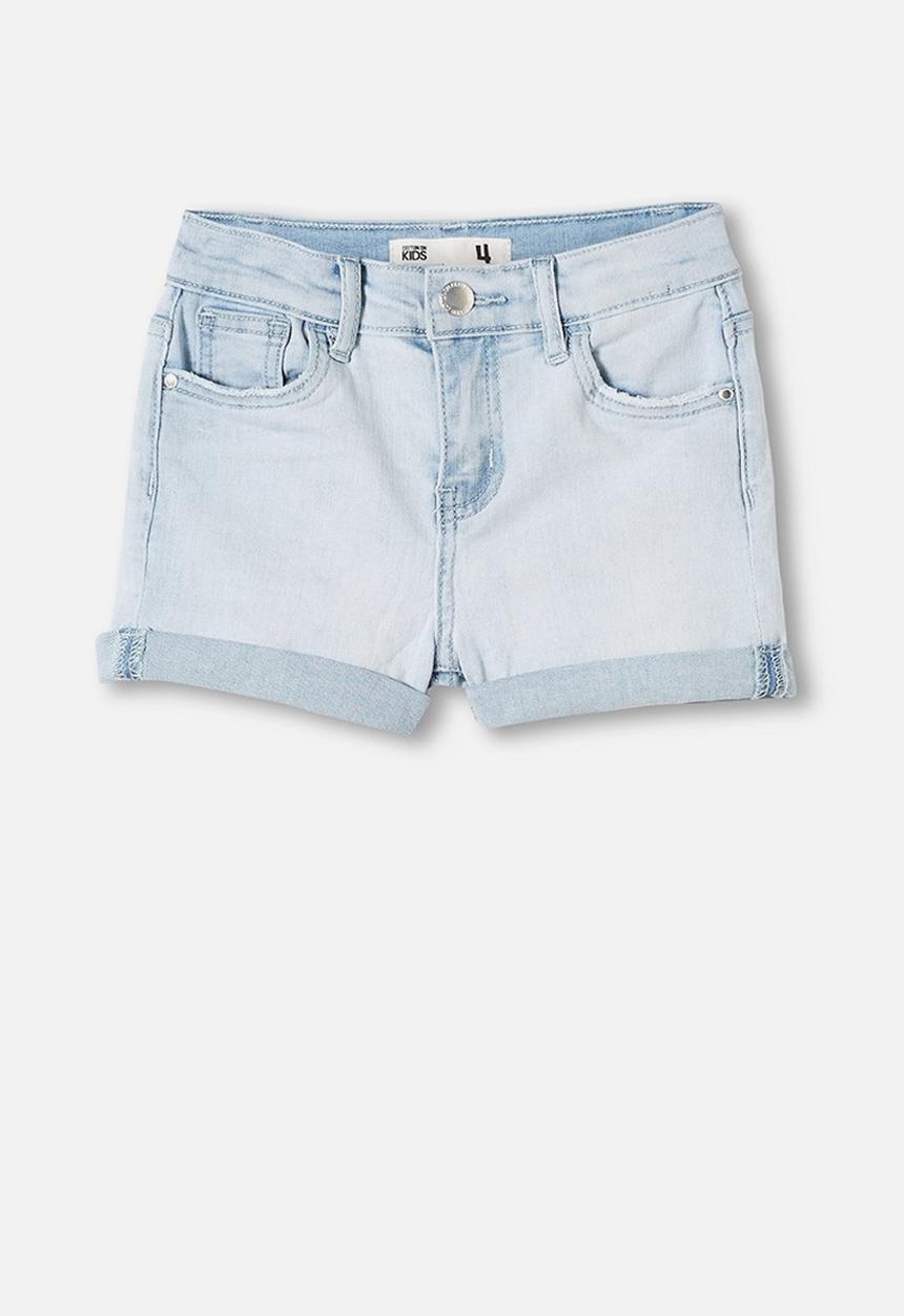 Cotton On - Camilla denim short - bleach wash