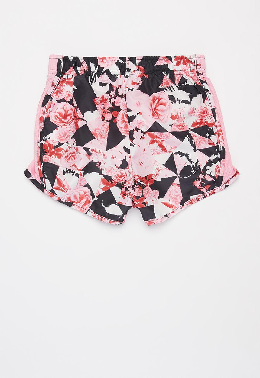 Nike - Nike girls tokyo floral all over print tempo short - pink & black 