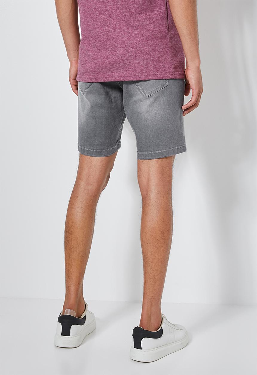 Superbalist - Boston slim denim short - grey