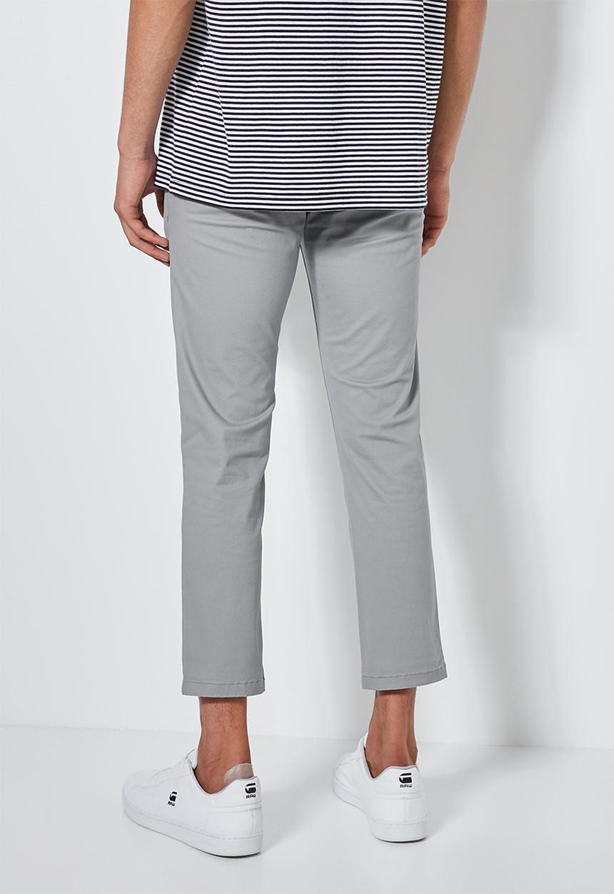 Superbalist - Loop slim cropped chino - grey