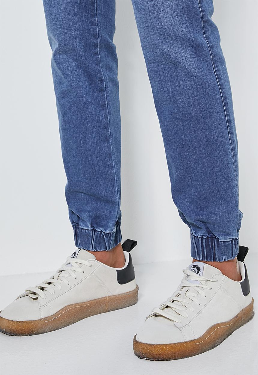 Superbalist - Cade slim cuffed jeans - blue
