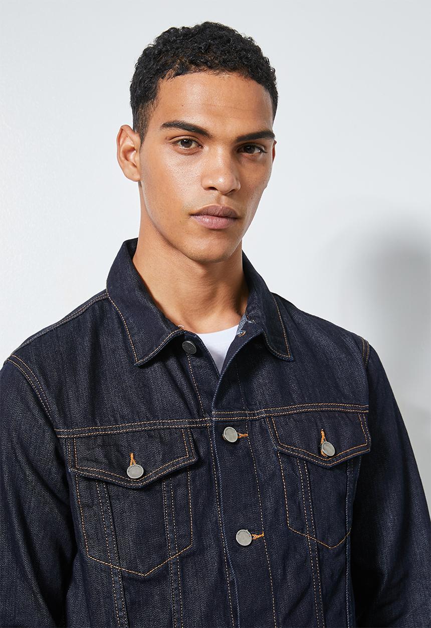 Superbalist - San Fran denim trucker jacket - blue