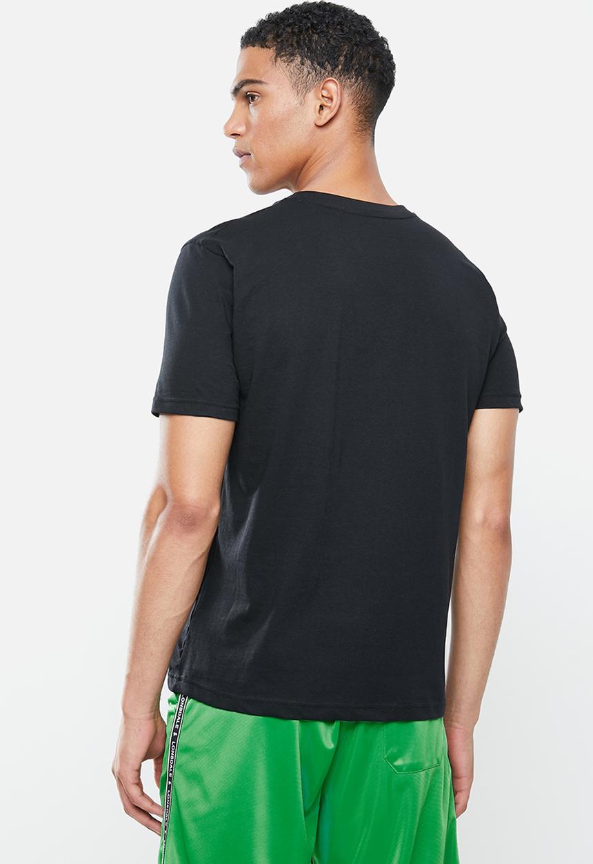 Lonsdale - Basic logo crew neck tee - black