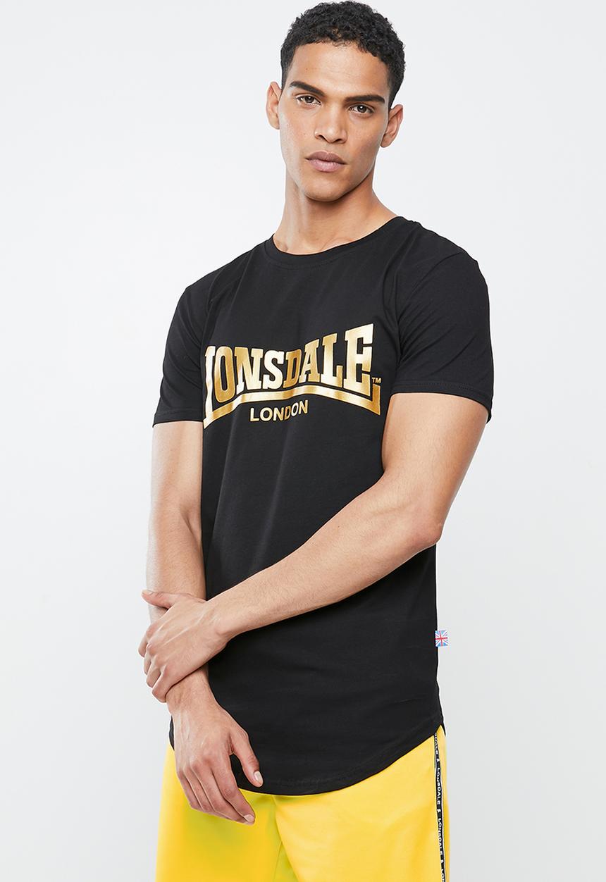 Lonsdale - Lg-001 crew neck tee - black
