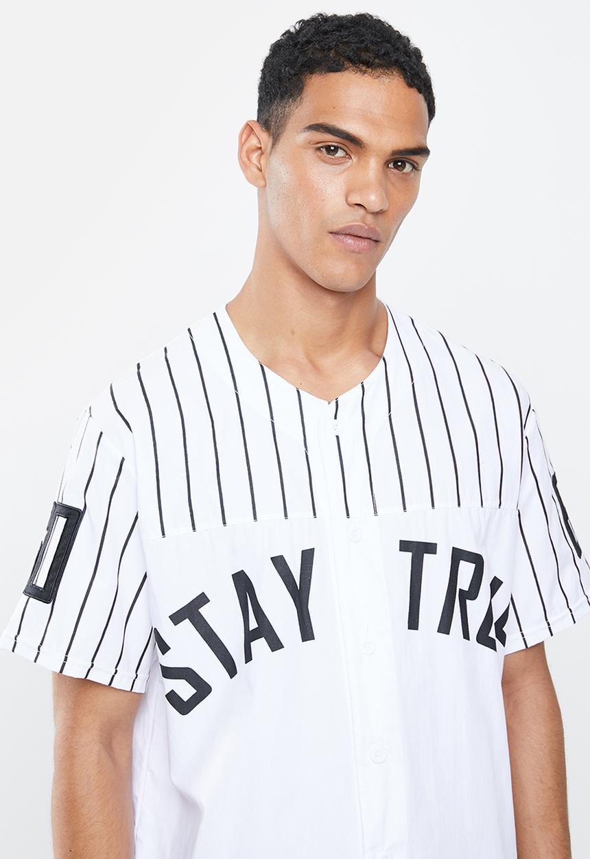 Lonsdale - Ld-true shirt baseball - white