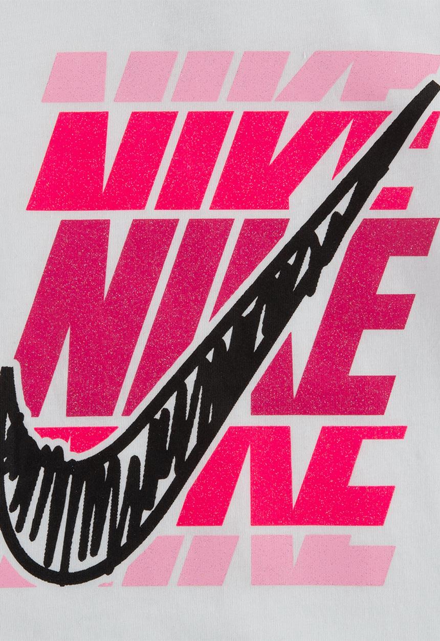 Nike - Scribble block swsh short sleeve tee - white