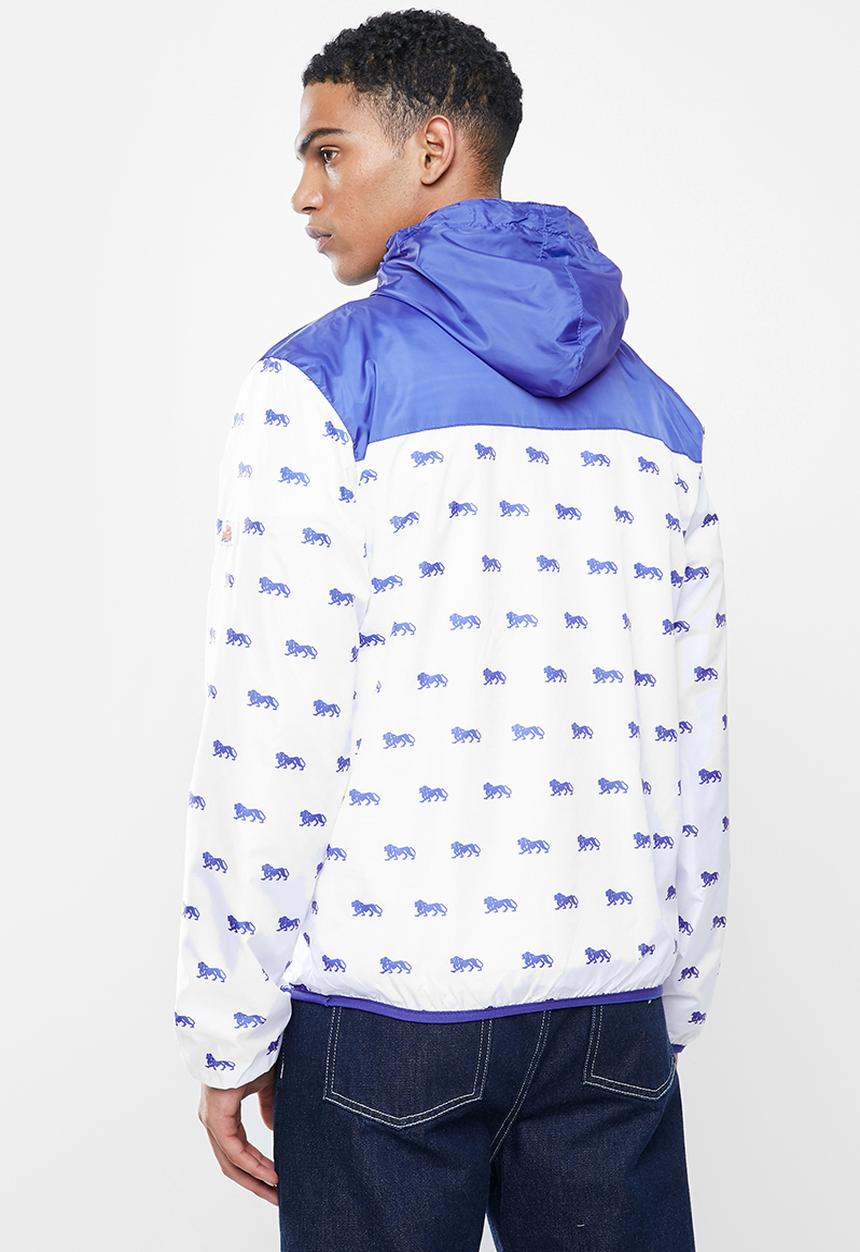 Lonsdale - Glory printed pullover - navy & white 