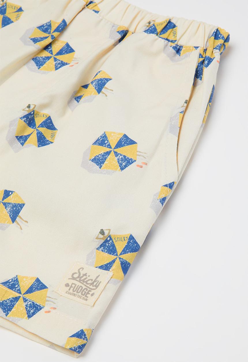 Sticky Fudge - Boys umbrella shorts - multi