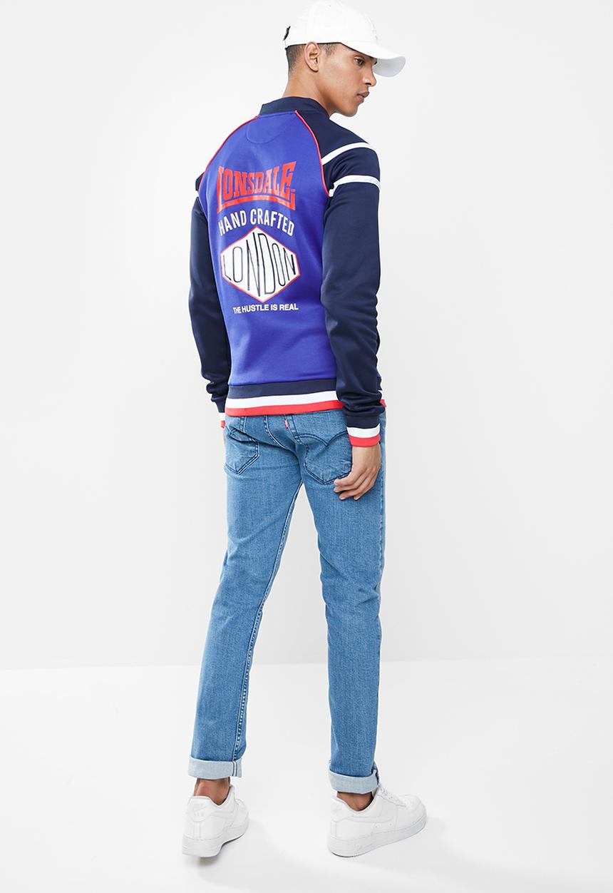Lonsdale - Hustle jacket - blue 