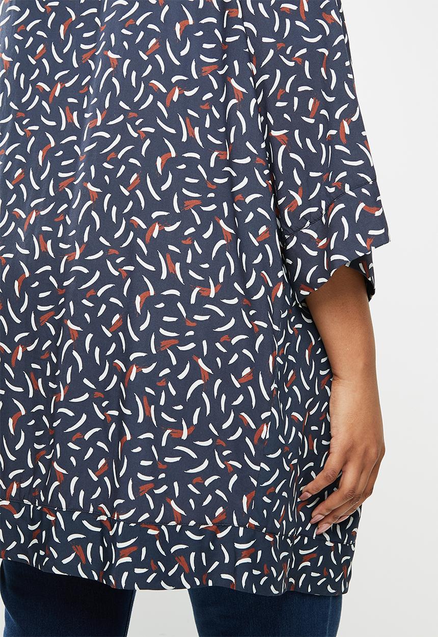 edit Plus - Plus long shacket - multi