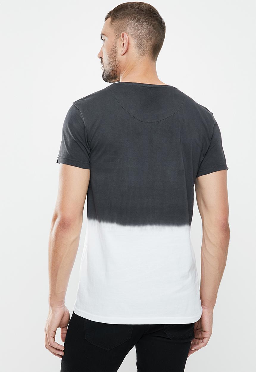 S.P.C.C - Harrow premium straight hem T-shirt - black & white
