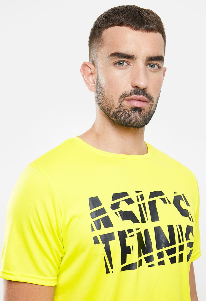 ASICS - Practice short sleeve top - yellow