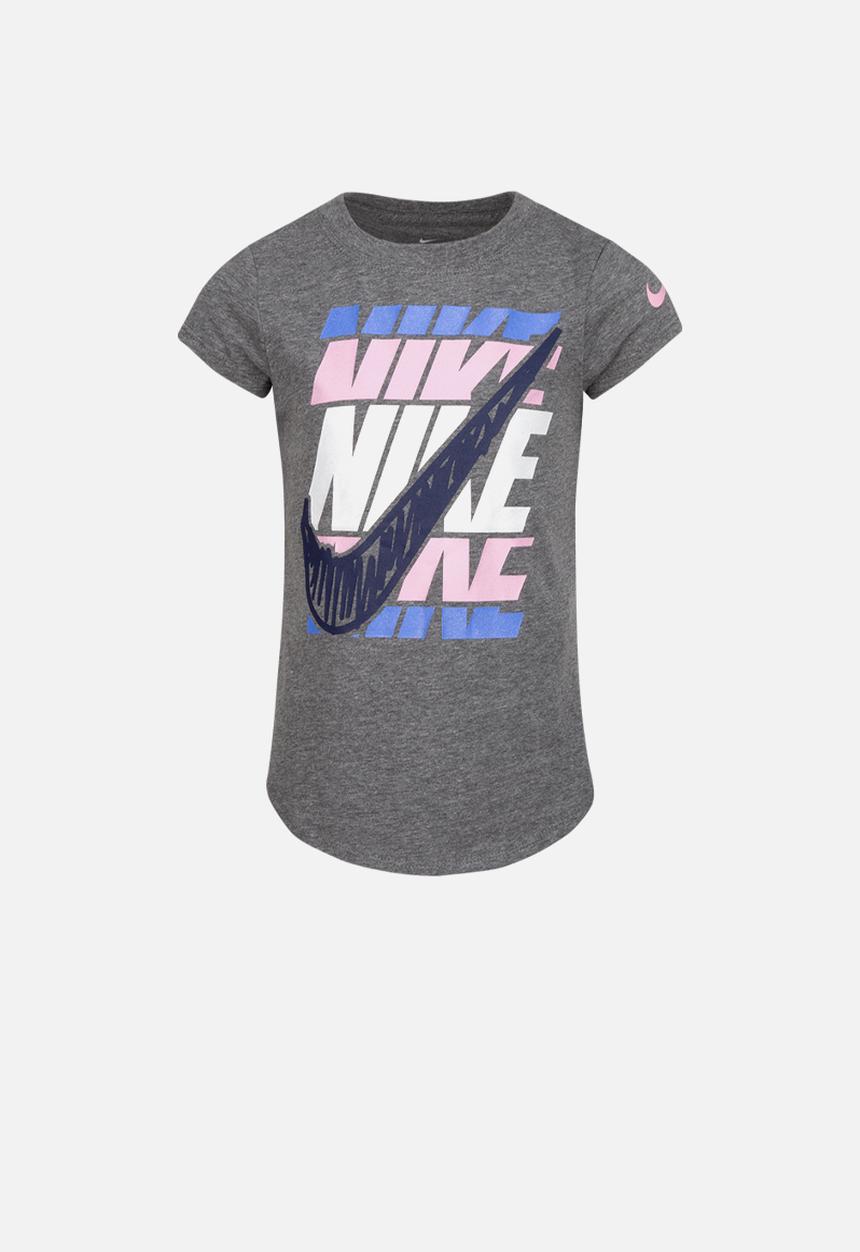 Nike - Nkg scribble block swsh ss tee - carbon heather