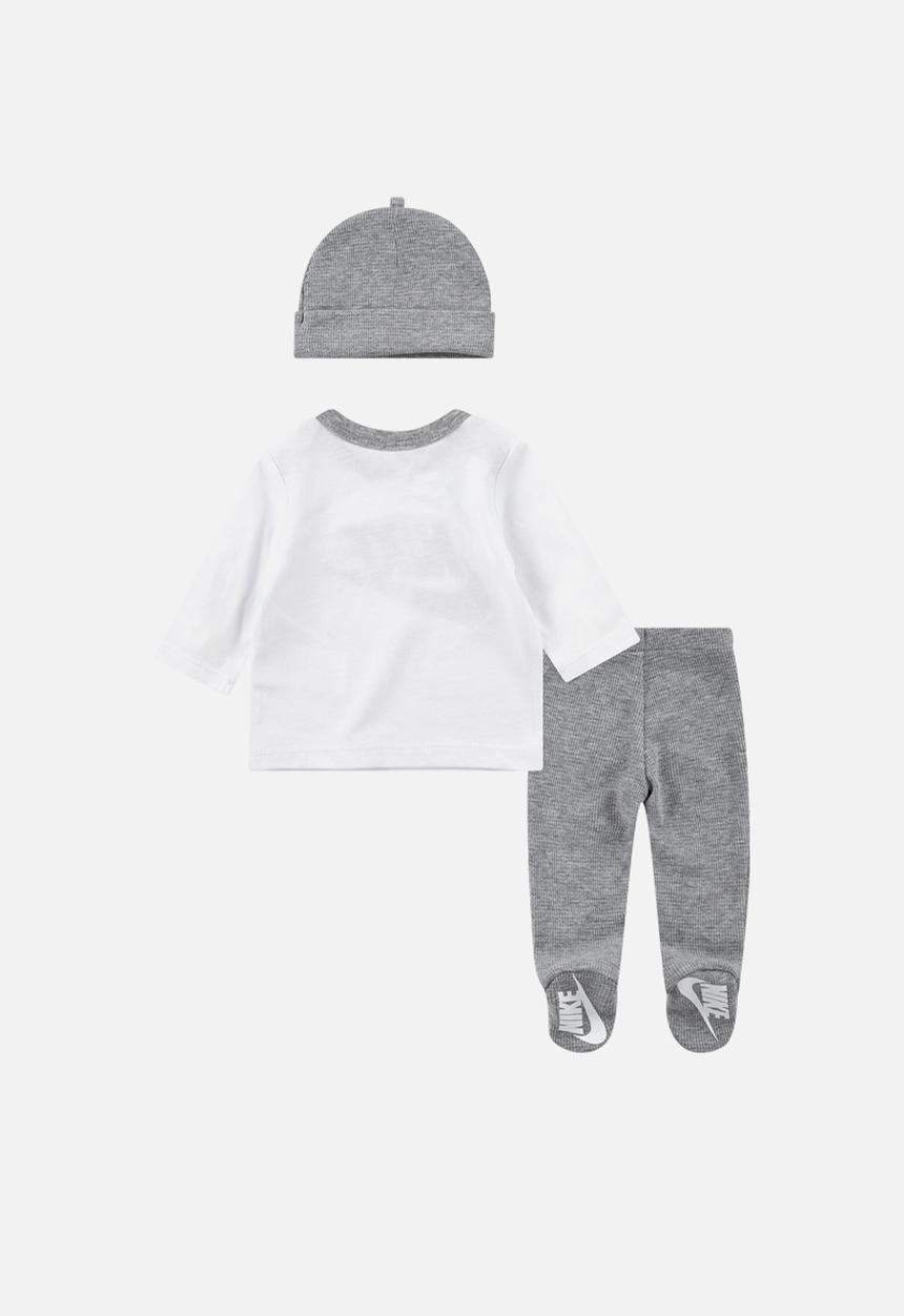 Nike - Nkn footed pant 3pc set - grey