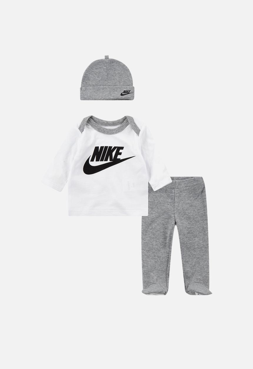 Nike - Nkn footed pant 3pc set - grey