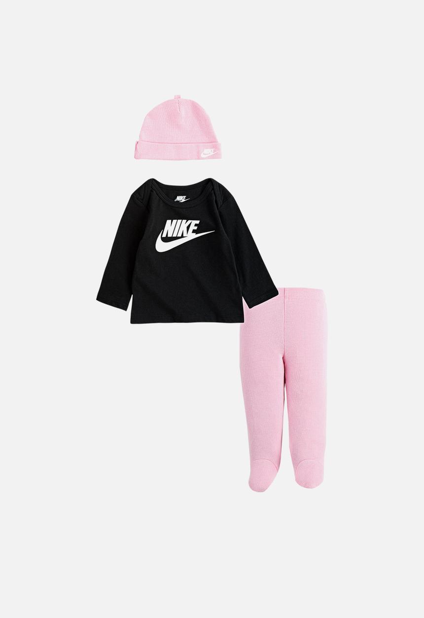 Nike - Nkn footed pant 3pc set - pink