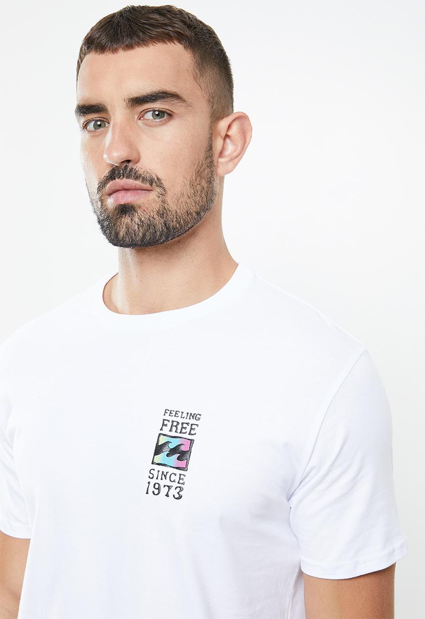 Billabong  - Arch short sleeve tee - white