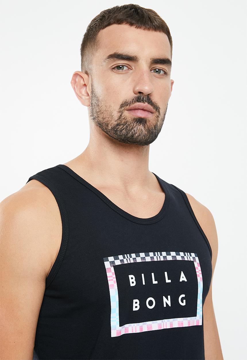 Billabong  - Die cut singlet - black