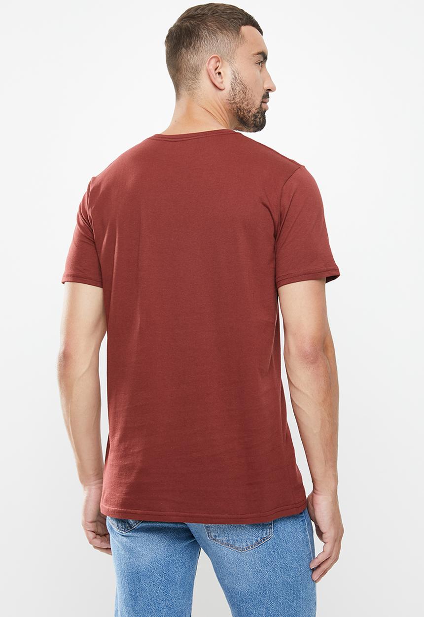 RVCA - Big rvca ss tee - oxblood 