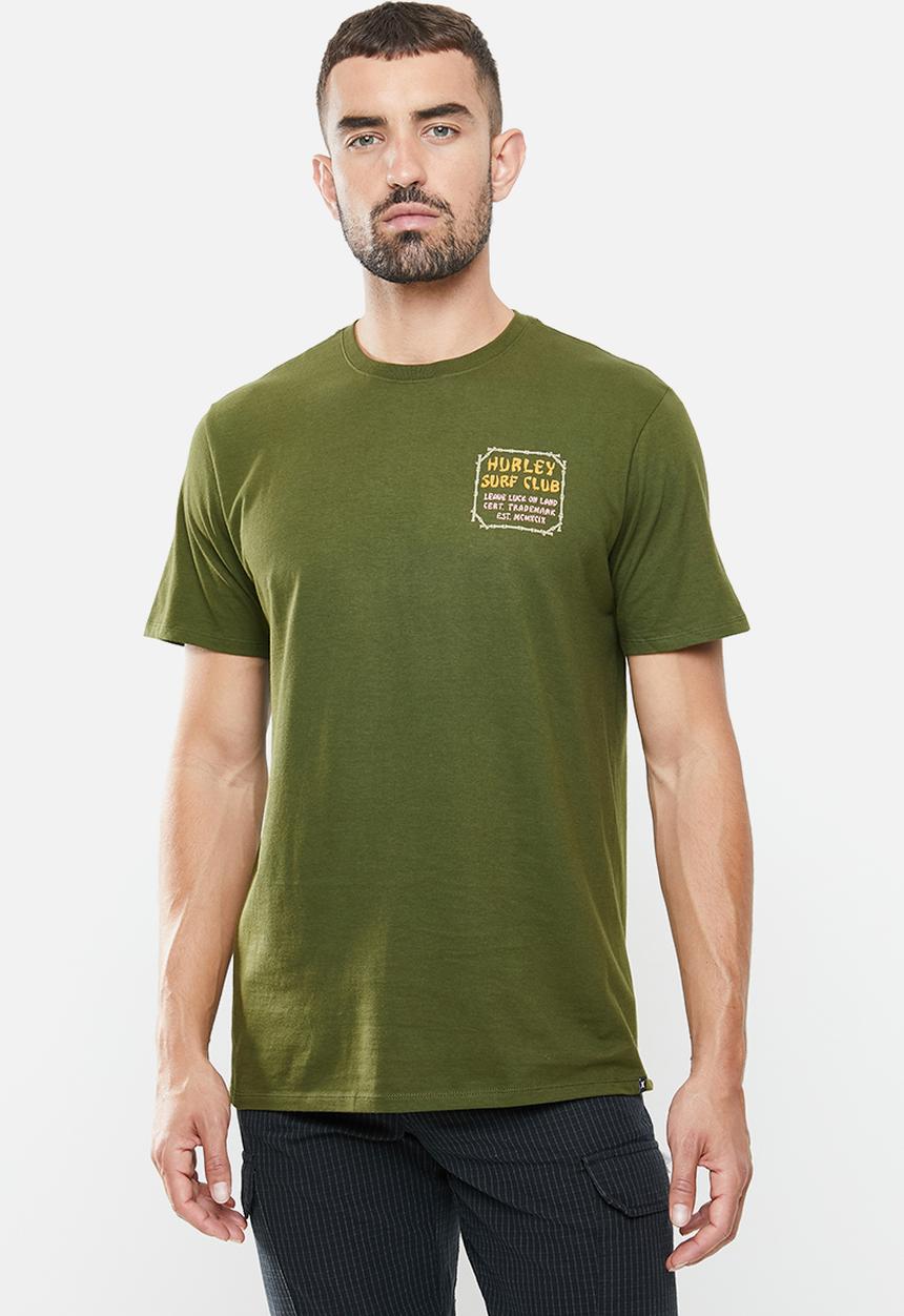 Hurley - Prm take out framed short sleeve - legion green