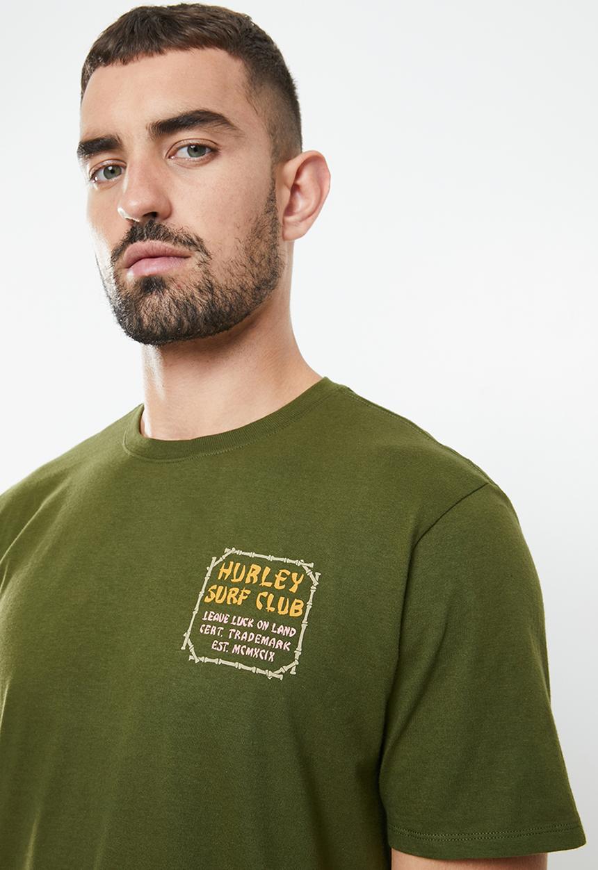 Hurley - Prm take out framed short sleeve - legion green