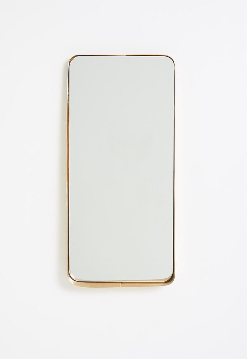 Sixth Floor - Arnett framed mirror - gold